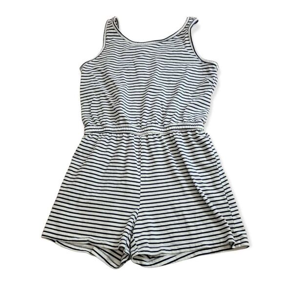 Old Navy stripped romper XL14 - Picture 1 of 4
